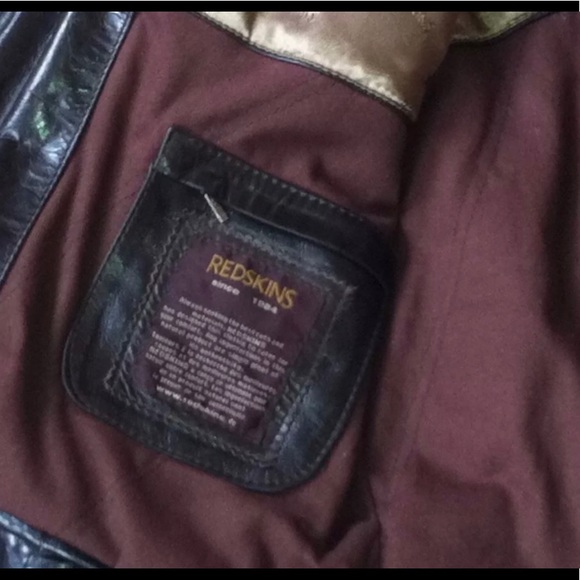 Blouson Aviateur Redskins En Cuir De Buffle Noir - Taille L (taille Plus Petite), Occasion Très Bon état